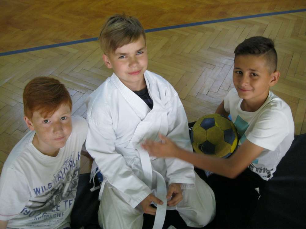 Uczniowie ze SP nr 3 ze sportem za pan brat