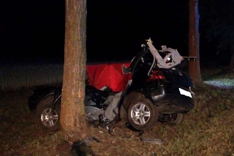 Śmiertelny wypadek na trasie Dobrzyca-Krępsko. Zginął 19-letni mieszkaniec Jastrowia