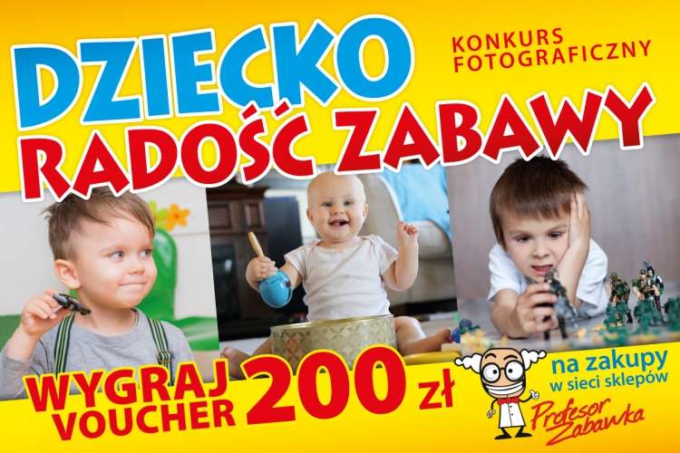 Konkurs fotograficzny „Dziecko. Radość zabawy”. Dołącz do zabawy!