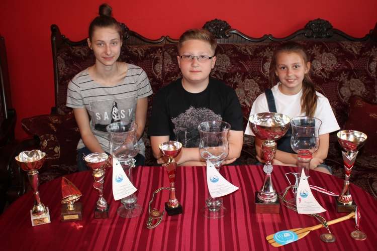 Młodzi żeglarze z Lędyczka
