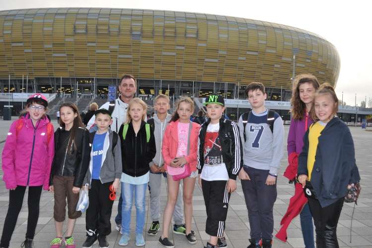 Mali sportowcy w Gdańsku