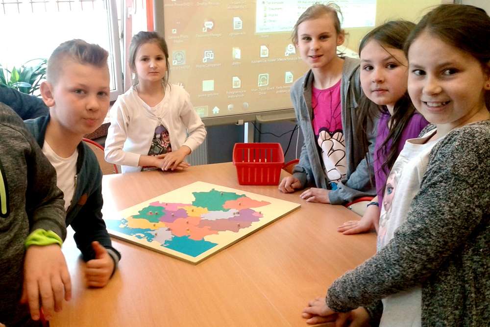 Interaktywna wystawa w I Liceum Ogólnokształcącym w Złotowie