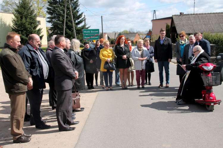 Poświęcenie drogi Wielki Buczek - Stołuńsko