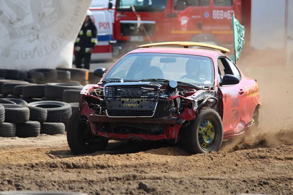WrakRace Złotów 2016 - wyścigi Złomków
