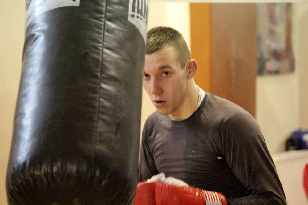 Sparing bokserów Sparty