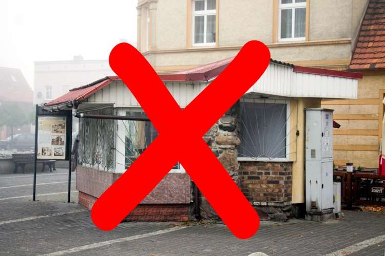 Ostatni kiosk w mieście do wyburzenia