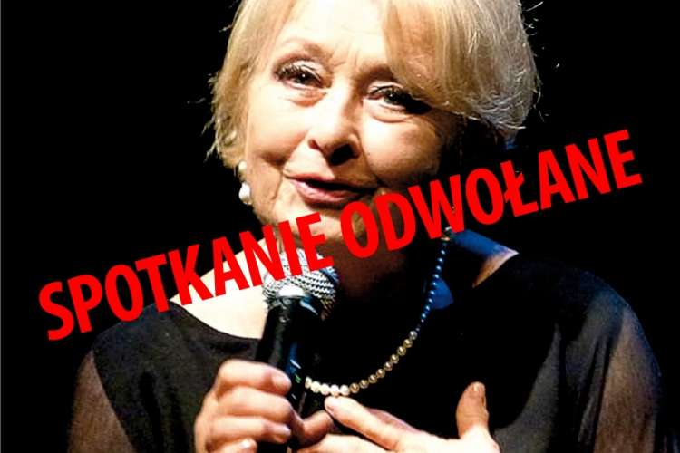 Spotkanie z Magdaleną Zawadzką. ODWOŁANE!