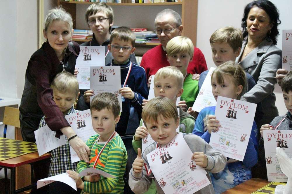 Mikołajkowy Turniej Szachowy w WSCKZiU