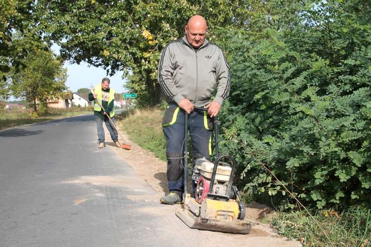 Niebezpieczne pobocza w naprawie