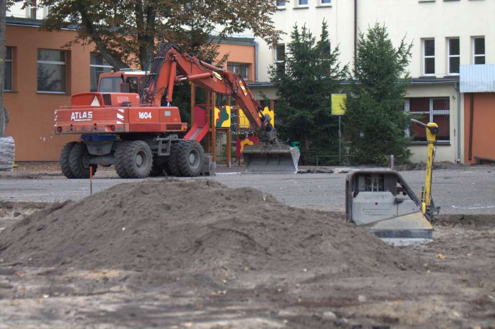 Remont boiska przy SP 1 - rozpoczęty
