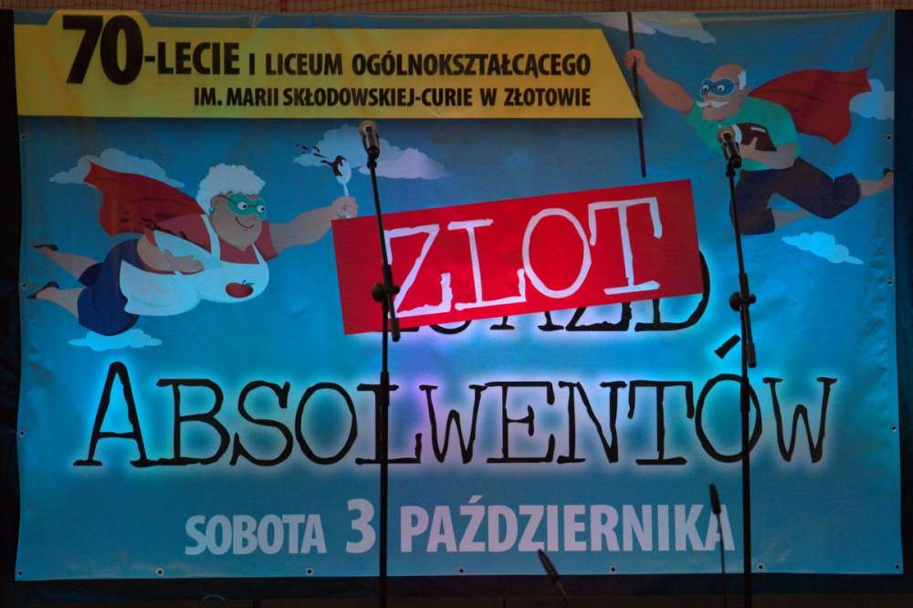 Zlot absolwentów I LO w Złotowie