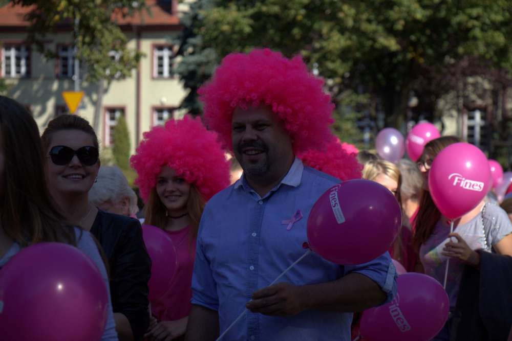 Marsz Różowej Wstążki w Złotowie