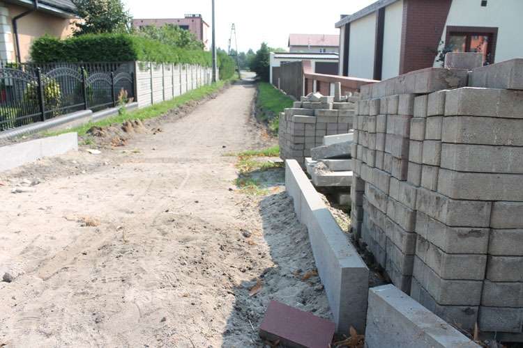 Żeby zrobić trzeba rozkopać