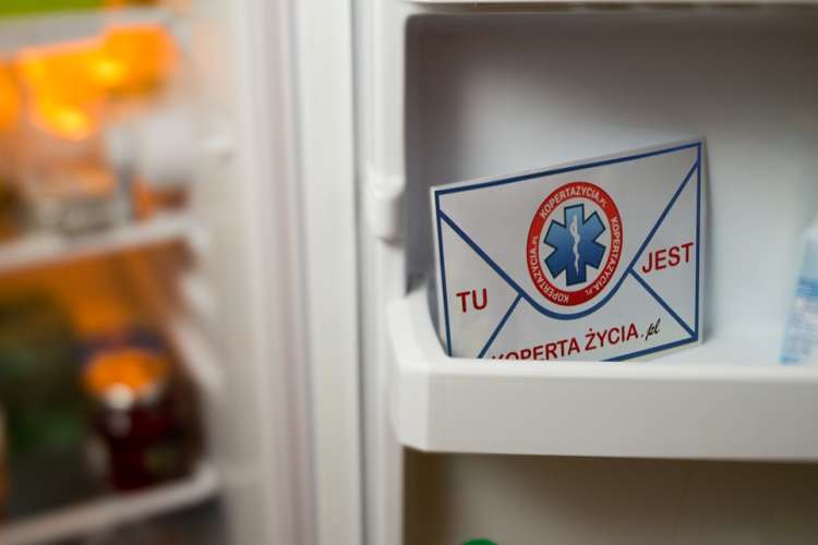 Koperta ratująca życie