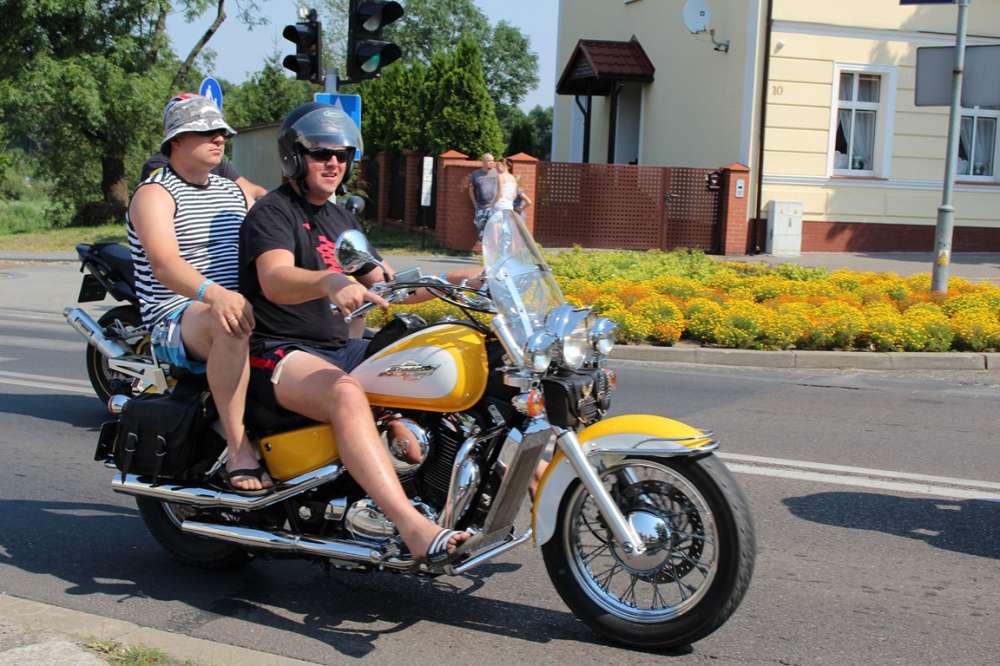 Parada motocyklistów - Płonące Party 2015