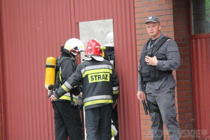 Pożar i ucieczka w areszcie