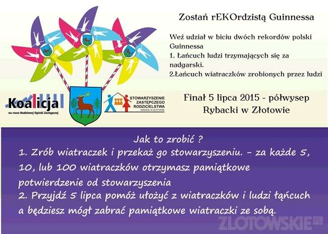 Rekord kolorowych wiatraczków