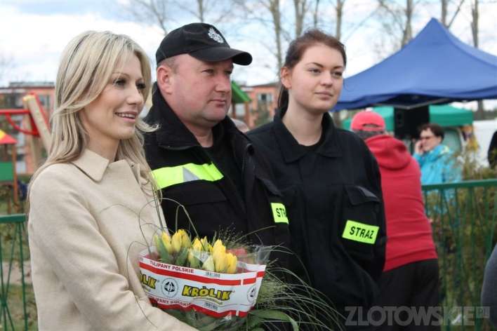 Magdalena Ogórek odwiedziła Jastrowie