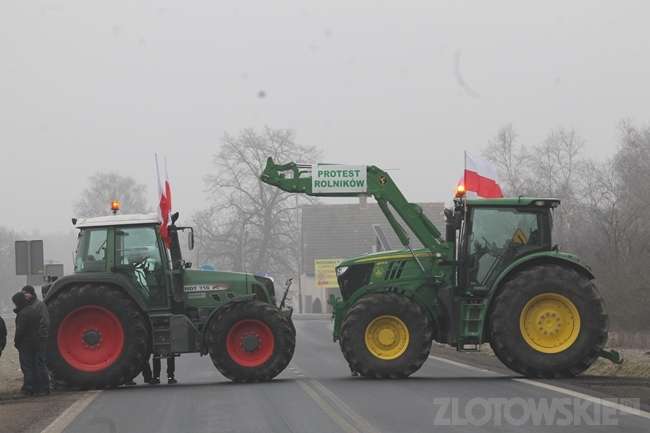 Trwa blokada rolnicza
