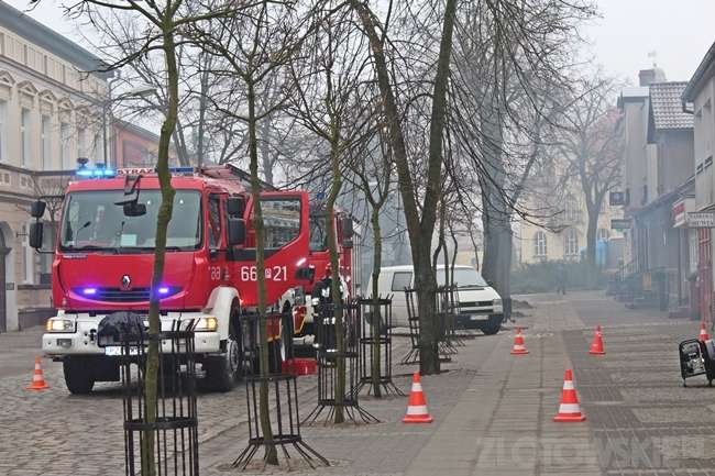 Pożar przewodu kominowego 