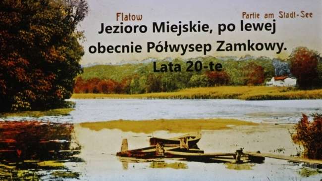 Złotów na starej pocztówce
