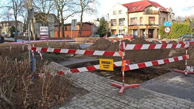 Problemy z rurą ciepłowniczą 