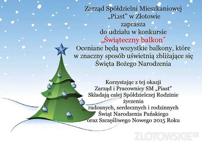 Przystrój balkon i wygraj nagrody 