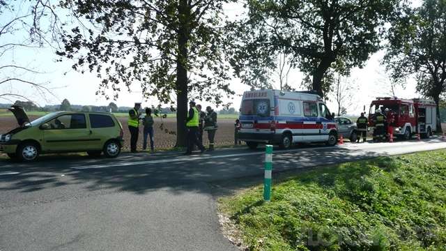 Krajenka. Zderzenie trzech samochodów