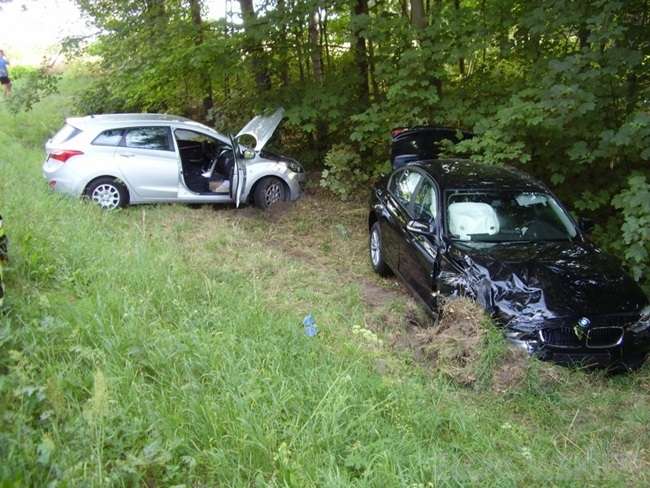 Wypadek na trasie Okonek-Podgaje