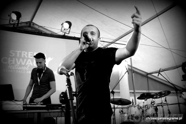 Raper Arkadio na Projekcie Kostka 2014