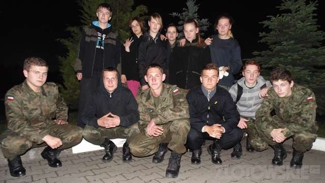Nocny marsz terenowy w Krajence