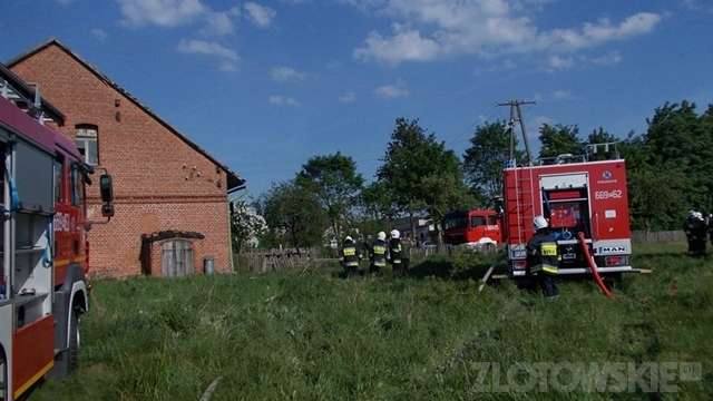W Górznej spłonęły zabudowania. Straty wyceniono na 10 tysięcy złotych