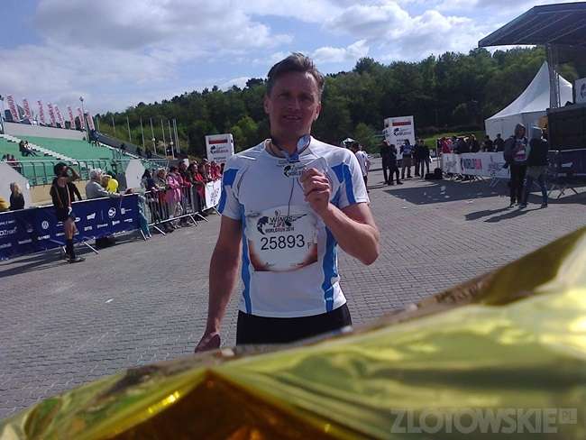 Złotowianin w Wings for Life World Run