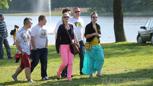 Złotów: majowo na półwyspie