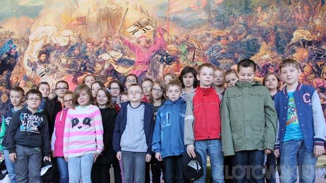 Bitwa w starostwie, czyli wystawa repliki obrazu Matejki w Złotowie