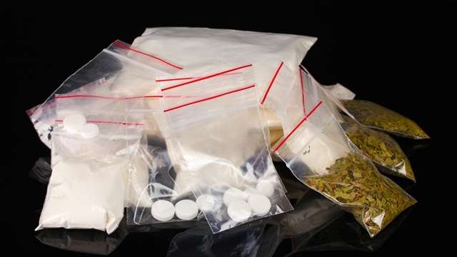 Amfetamina, marihuana, tabletki ecstasy znalezione na terenie Złotowa 