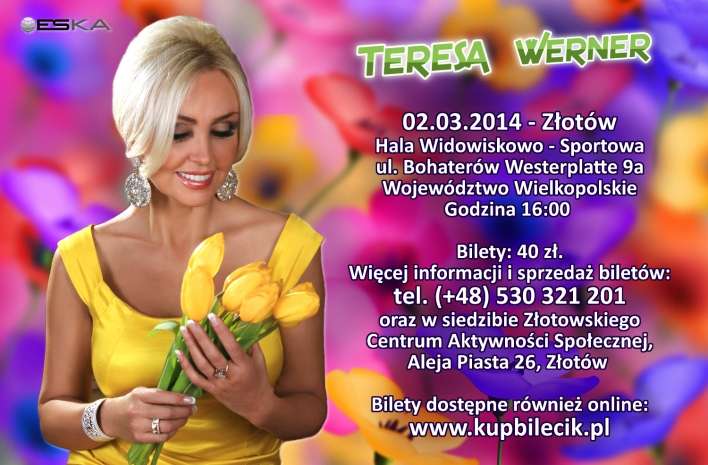 Koncert Teresy Werner już w marcu