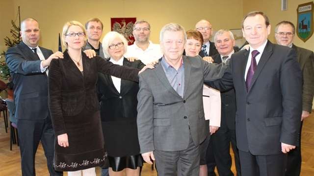 Konferencja Wełniaka i radnych. Jaskólski namaszczony