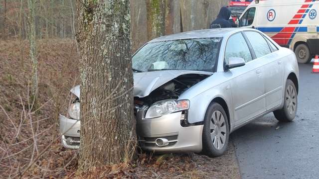 Kolejny wypadek na trasie Jastrowie- Pniewo