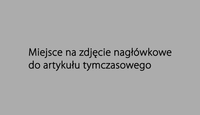 Artykuł tymczasowy