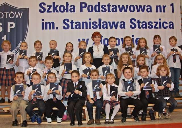Pasowanie pierwszoklasistów z Jedynki