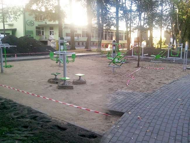 Siłownia w remoncie