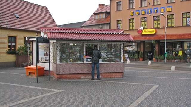 Kiosk jeszcze postoi