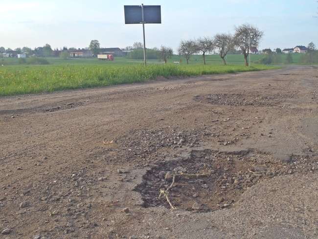 Licytacja na dziury