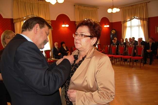 Leokadia Baranowska odznaczona