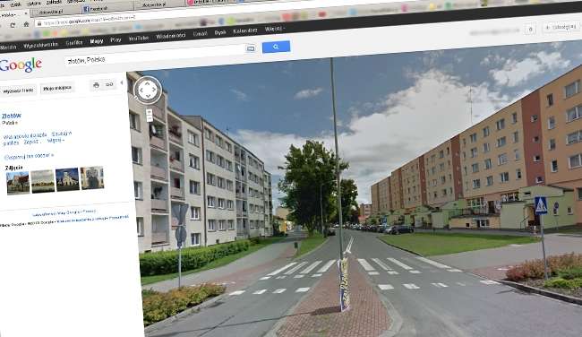 Google Street View w Złotowie (i nie tylko)