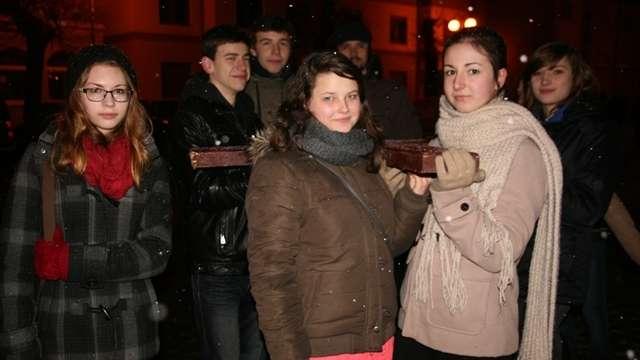 Śnieżna droga krzyżowa