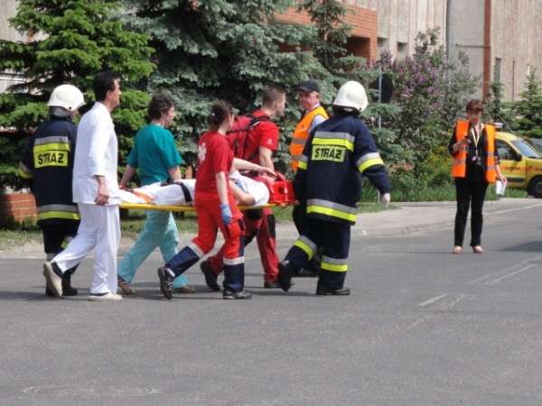 Bomba w szpitalu, podejrzany z gminy Łobżenica