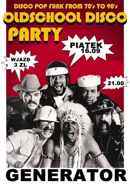 Oldschool Disco Party