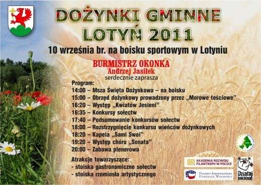 Dożynki gminne Lotyń 2011